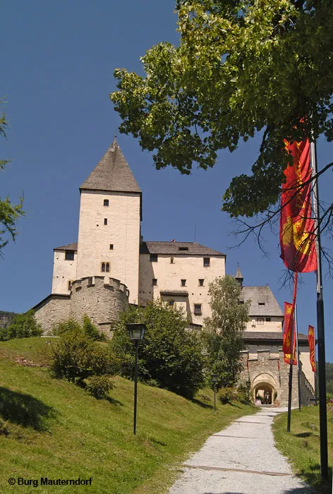 Burg Mauterndorf - historisches Ausflugsziel im Salzburger Lungau